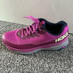 Hoka trail running shoes size 7. Like new!